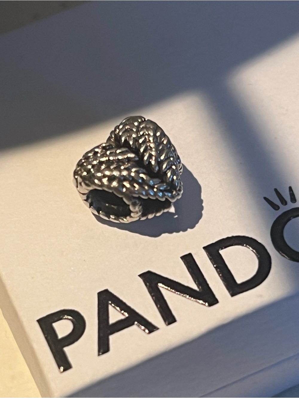 Pandora Heart Grain Charm